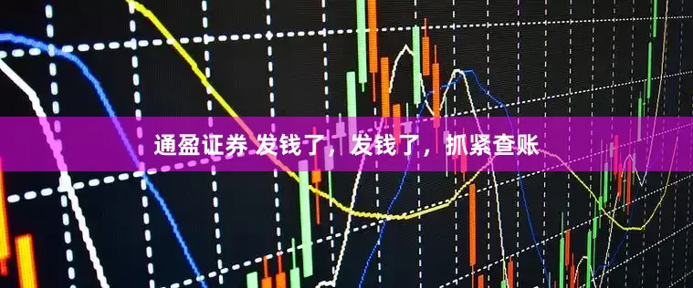 通盈证券 发钱了，发钱了，抓紧查账