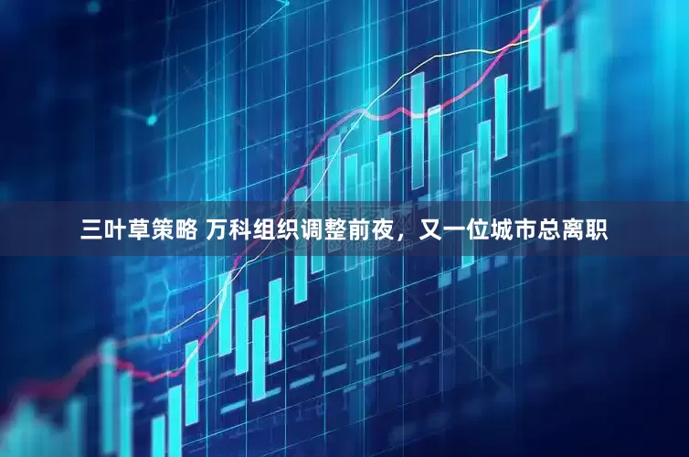 三叶草策略 万科组织调整前夜，又一位城市总离职